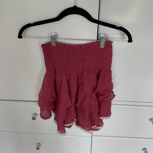 Pink Mini Skirt Size XS